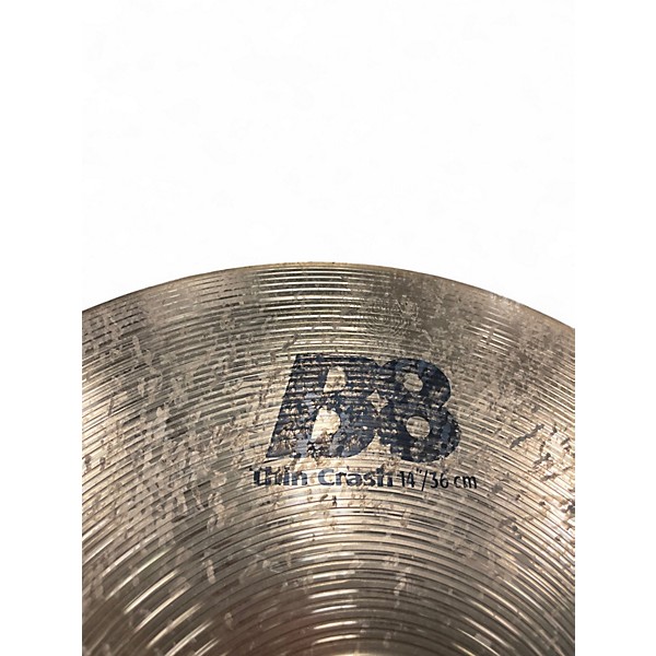 Used SABIAN 14in B8 Thin Crash Cymbal