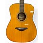 Used Yamaha FG-TA Natural Acoustic Electric Guitar