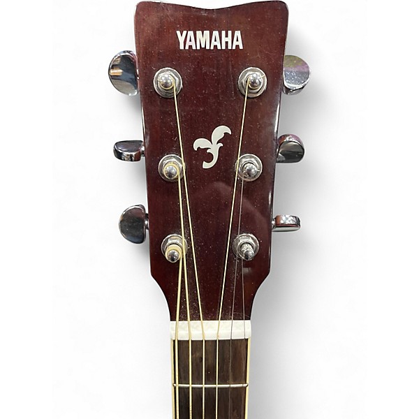 Used Yamaha FG-TA Natural Acoustic Electric Guitar