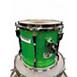 Used TAMA 3 Piece Superstar GREEN SPARKLE Drum Kit
