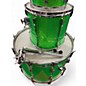 Used TAMA 3 Piece Superstar GREEN SPARKLE Drum Kit