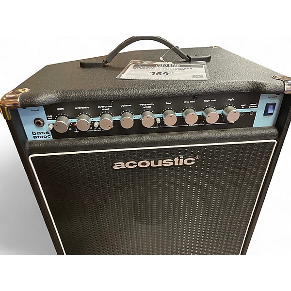 Used Acoustic B100C 1x12 100W With Tilt-Back Cab Bass Combo Amp
