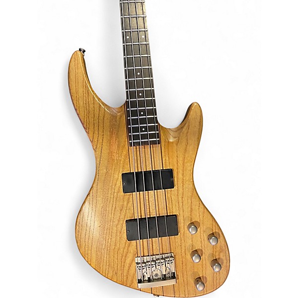 Used DeArmond Pilot DLX Natural Electric Bass Guitar