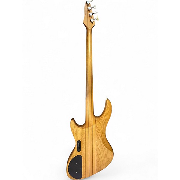 Used DeArmond Pilot DLX Natural Electric Bass Guitar