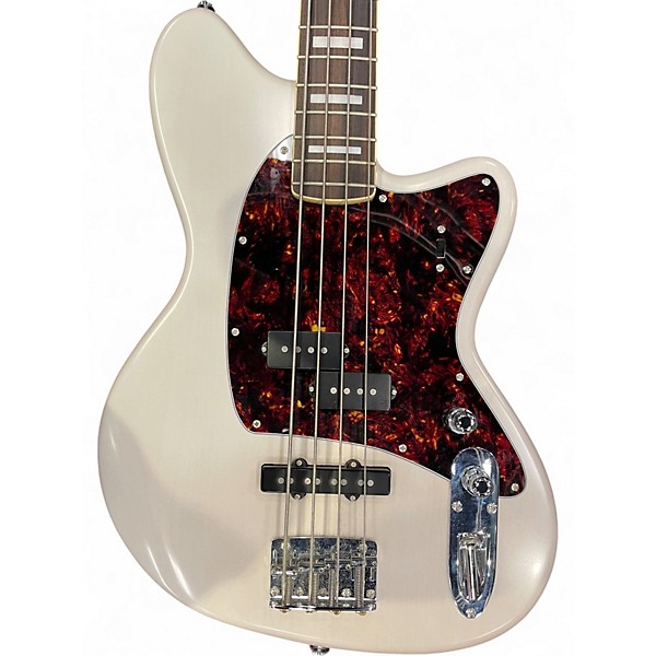 Used Ibanez TALMAN PRESTIGE TMB2000 Antique White Electric Bass Guitar