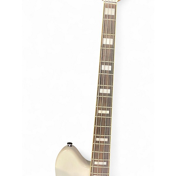 Used Ibanez TALMAN PRESTIGE TMB2000 Antique White Electric Bass Guitar