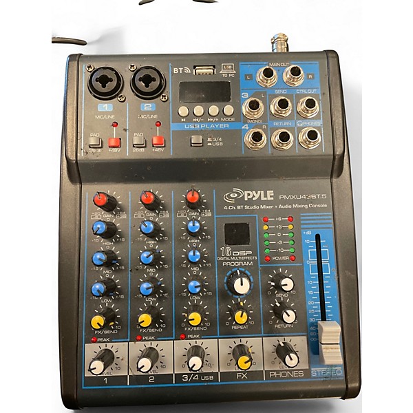Used Pyle PMX Powered Mixer