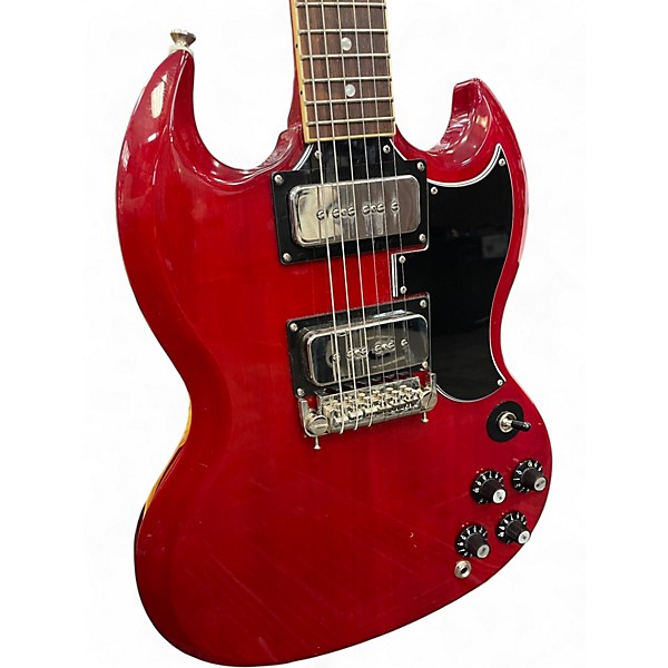 Used Epiphone Tony Iommi SG Custom VINTAGE CHERRY Solid Body Electric Guitar