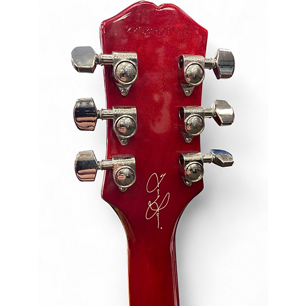 Used Epiphone Tony Iommi SG Custom VINTAGE CHERRY Solid Body Electric Guitar