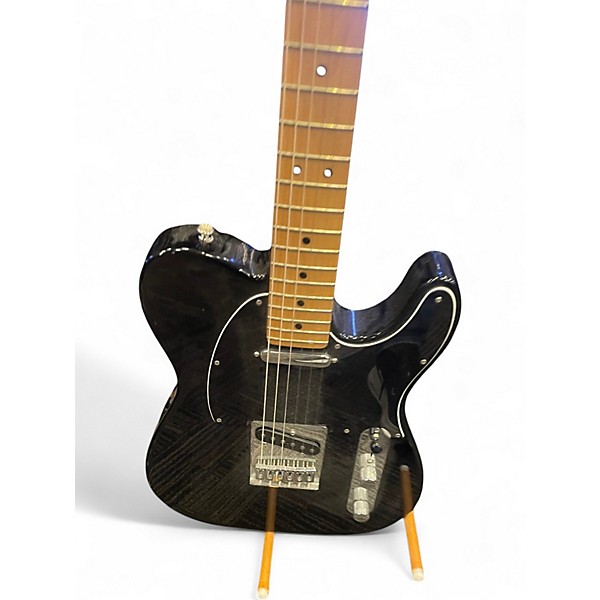 Used Fender Player Telecaster Black Solid Body Electric Guitar