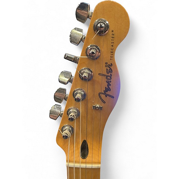 Used Fender Player Telecaster Black Solid Body Electric Guitar