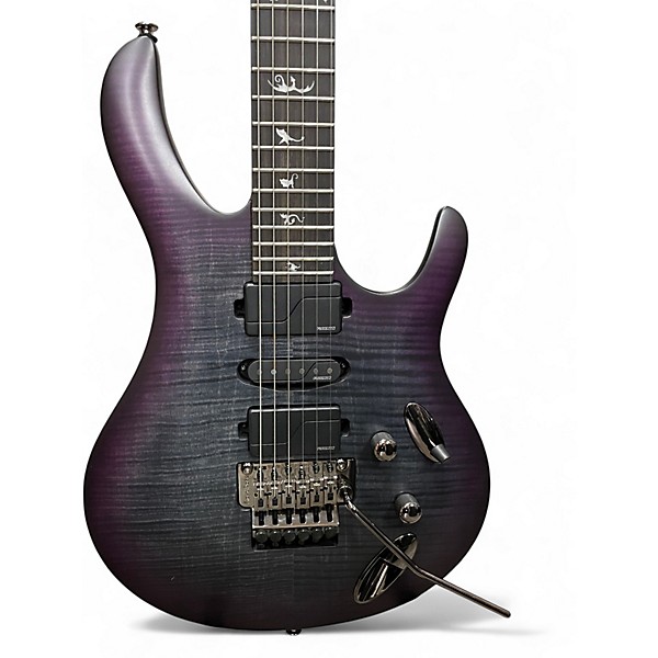 Used PRS SE Chleo Herman Li Charcoal Purple Burst Solid Body Electric Guitar