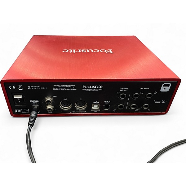 Used Focusrite Scarlett 18i8 Gen 2 Audio Interface