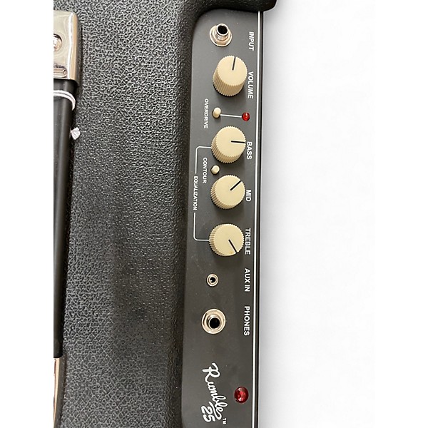 Used Fender Rumble 25 25W 1x10 Bass Combo Amp