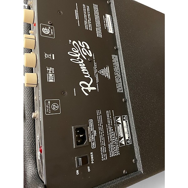 Used Fender Rumble 25 25W 1x10 Bass Combo Amp