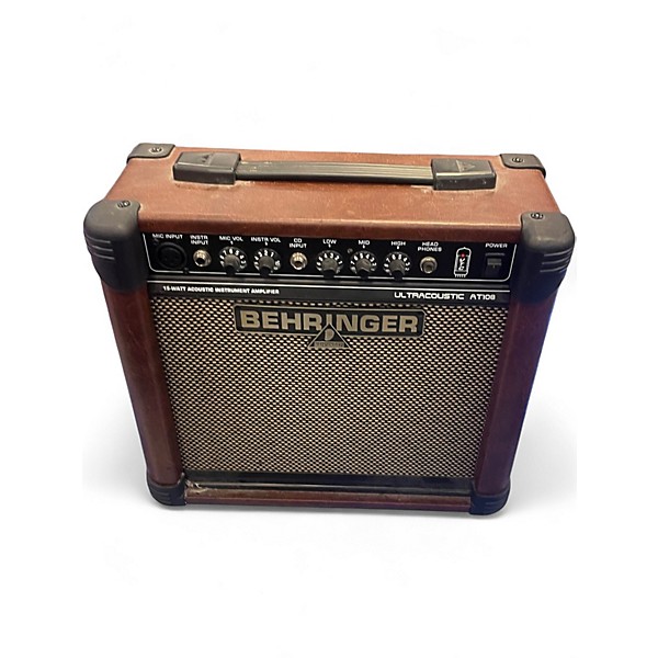 Used Behringer ULTRACOUSTIC AT108 Tube Guitar Combo Amp