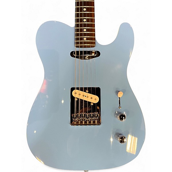 Used Fender aerodyne telecaster blue Solid Body Electric Guitar