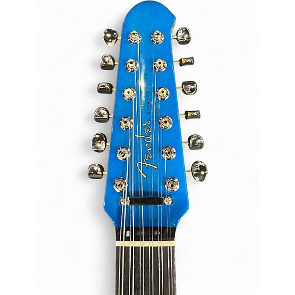 Used Fender stratocaster xii blue Solid Body Electric Guitar