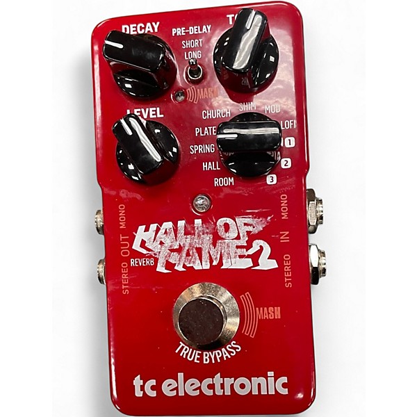 Used TC Electronic Hall Of Fame 2 Reverb Effect Pedal