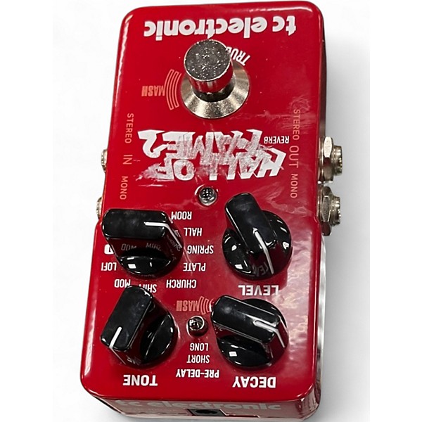 Used TC Electronic Hall Of Fame 2 Reverb Effect Pedal