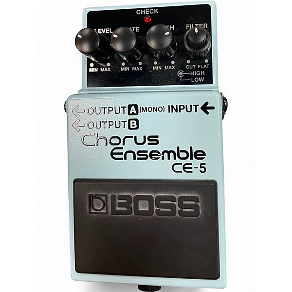 Used BOSS CE5 Chorus Ensemble Effect Pedal