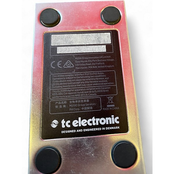 Used TC Electronic Echobrain Analog Delay Effect Pedal