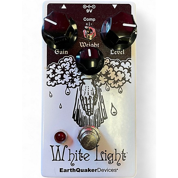 Used EarthQuaker Devices White Light Overdrive Effect Pedal