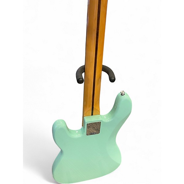 Used Squier Classic Vibe 1970S Precision Bass Surf Green Electric Bass Guitar