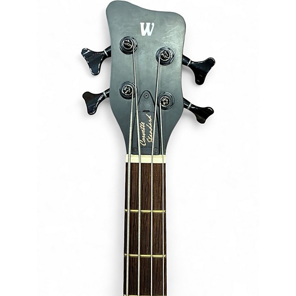 Used Warwick Corvette STANDARD 4 String Trans Red Electric Bass Guitar