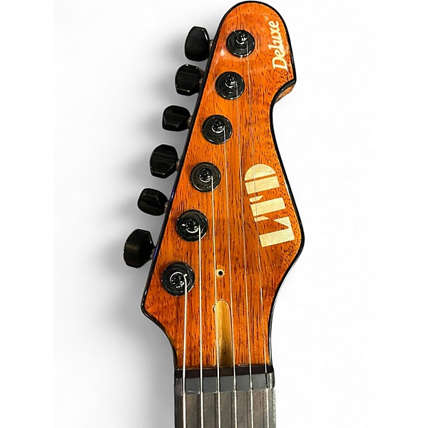 Used ESP ltd te1000 deluxe Natural Solid Body Electric Guitar