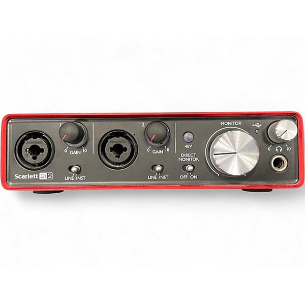 Used Focusrite Scarlett 2i2 Audio Interface