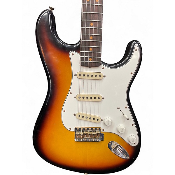 Used Fender CUSTOM SHOP 1964 STRATOCASTER FADED 3 TONE Solid Body Electric Guitar