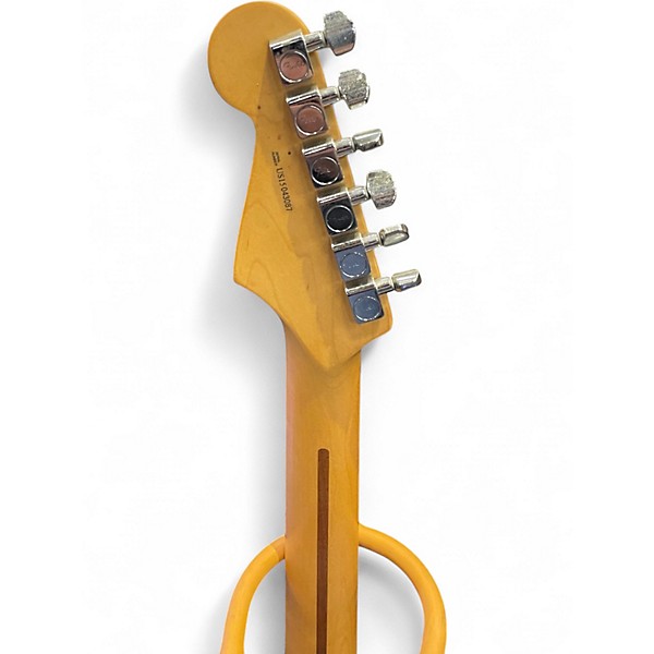 Used Fender USA Pro Standard Stratocaster HSS Black Solid Body Electric Guitar