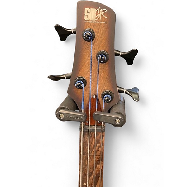 Used Ibanez SRH500F FLAT NATURAL BROWNED BURST Electric Bass Guitar