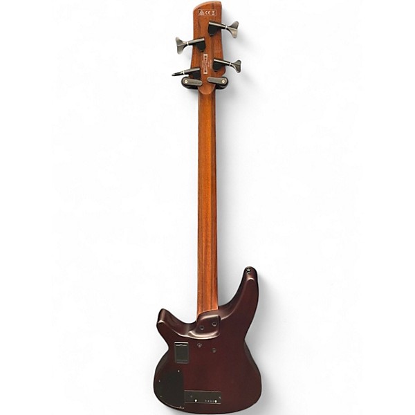 Used Ibanez SRH500F FLAT NATURAL BROWNED BURST Electric Bass Guitar