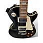 Used Epiphone Les Paul Standard Ebony Solid Body Electric Guitar