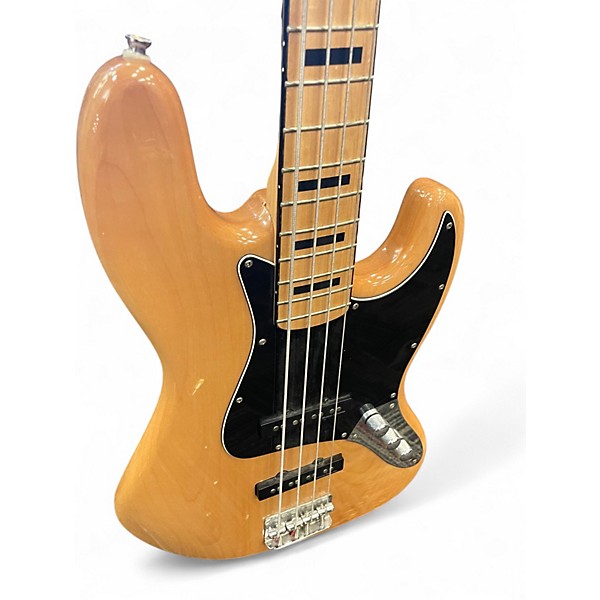 Used Squier CLASSIC VIBE 1970S JAZZ BASS NATURAL Electric Bass Guitar