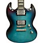 Used Epiphone SG Prophecy Blue Tiger Solid Body Electric Guitar