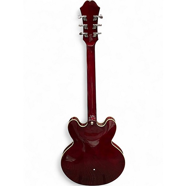 Used Epiphone Noel Gallagher Riviera Red Hollow Body Electric Guitar