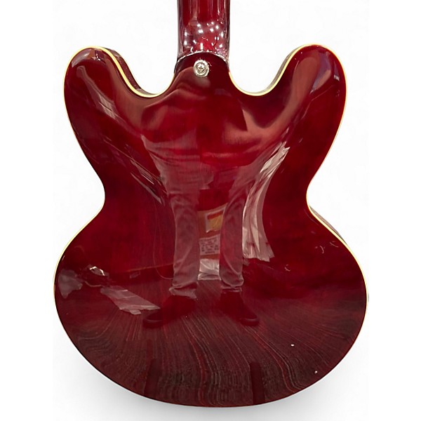 Used Epiphone Noel Gallagher Riviera Red Hollow Body Electric Guitar