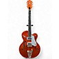 Used Gretsch Guitars G6120SH Brian Setzer Signature Hot Rod Capri Orange Hollow Body Electric Guitar thumbnail