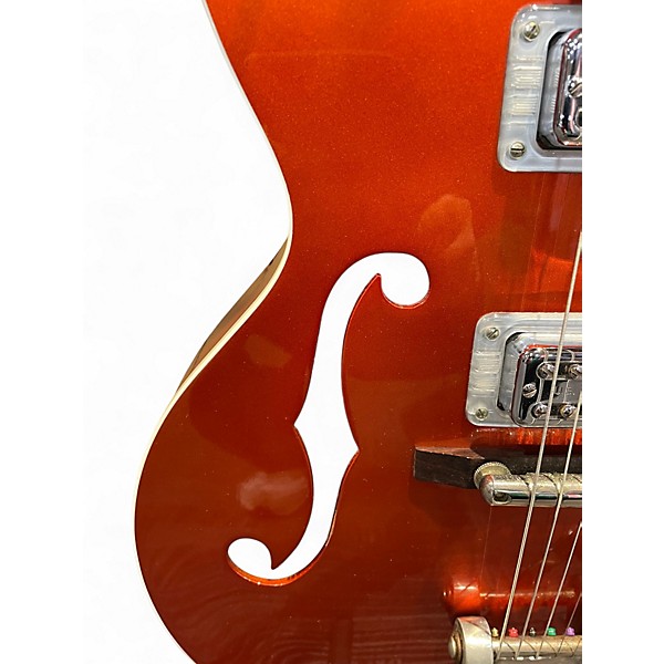 Used Gretsch Guitars G6120SH Brian Setzer Signature Hot Rod Capri Orange Hollow Body Electric Guitar
