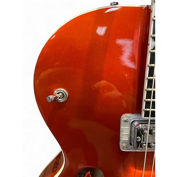 Used Gretsch Guitars G6120SH Brian Setzer Signature Hot Rod Capri Orange Hollow Body Electric Guitar