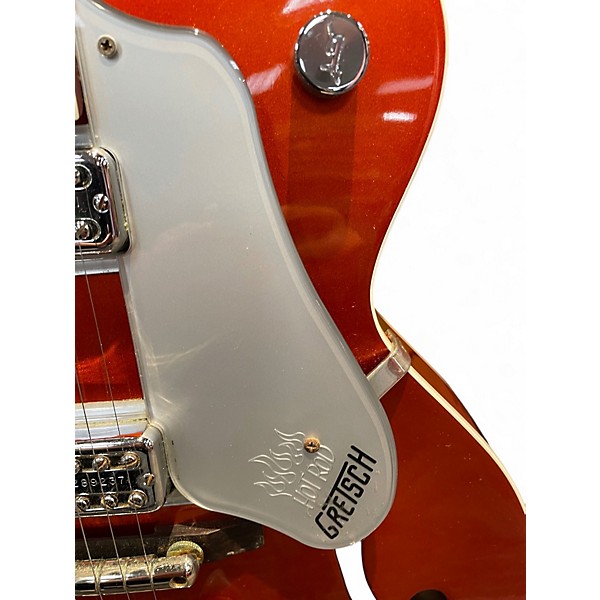 Used Gretsch Guitars G6120SH Brian Setzer Signature Hot Rod Capri Orange Hollow Body Electric Guitar