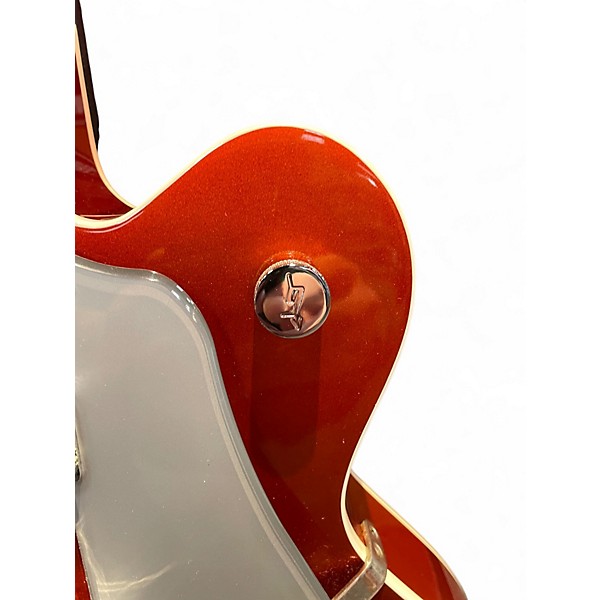 Used Gretsch Guitars G6120SH Brian Setzer Signature Hot Rod Capri Orange Hollow Body Electric Guitar