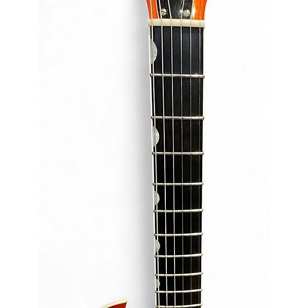 Used Gretsch Guitars G6120SH Brian Setzer Signature Hot Rod Capri Orange Hollow Body Electric Guitar