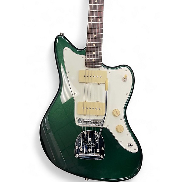 Used Fender Player II Jazzmaster British Racing Green Solid Body Electric Guitar