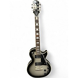 Used Epiphone LES PAUL CUSTOM PRO Gray Solid Body Electric Guitar