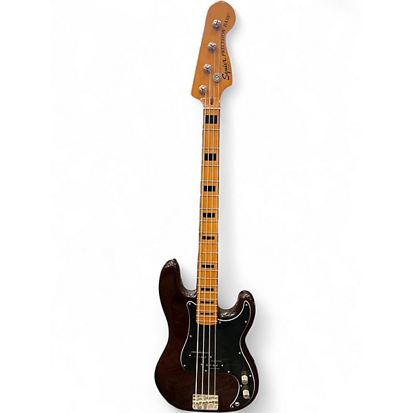 Used Sqiuer PRECISION BASS RED Electric Bass Guitar