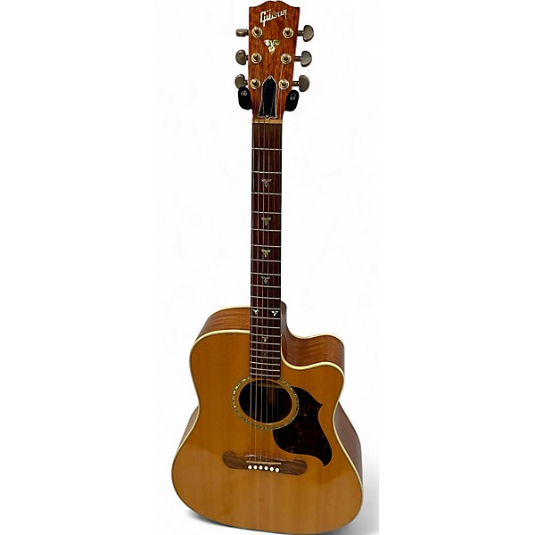 Vintage 1998 Gibson CL 35 Deluxe Natural Acoustic Guitar